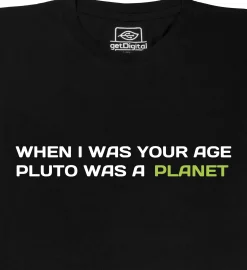 getDigital Pluto was a planet Schwarz Discount
