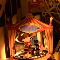 Robotime Retro-Fernseher Spieluhr Holzbausatz Sale