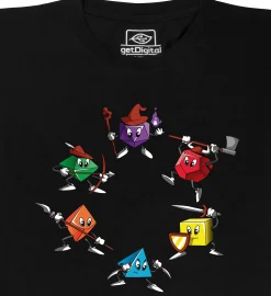 getDigital RPG Dice Schwarz Clearance