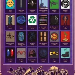 getDigital Rubbelposter Science Fiction-Filme Hot