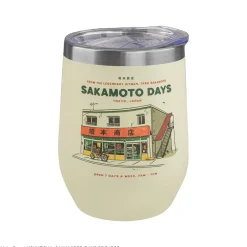 Distrineo Sakamoto Days Isolierter Reisebecher New