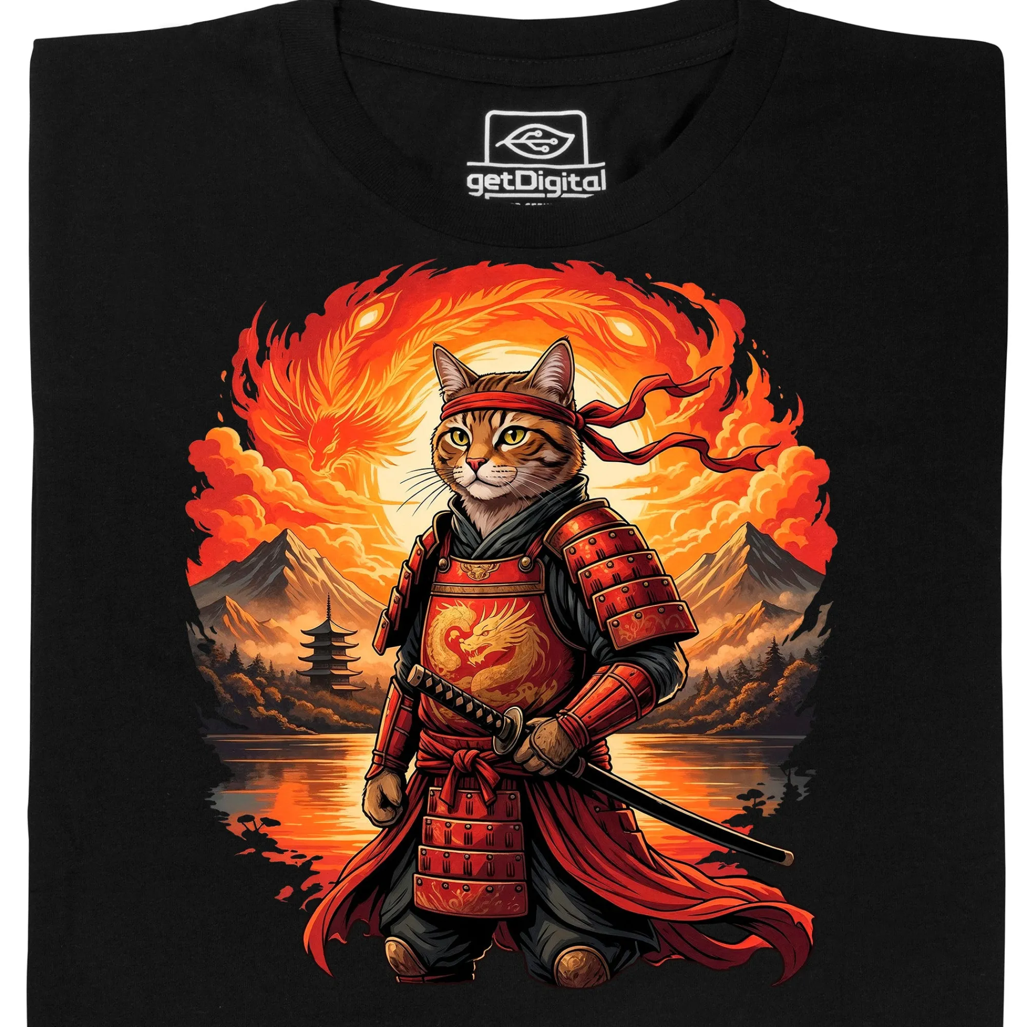 getDigital Samurai Katze Schwarz Outlet