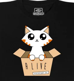 getDigital Schrödingers Katze Glow in the Dark T-Shirt Online