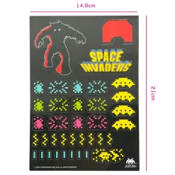 Mad Monkey Space Invaders Kühlschrankmagnete New