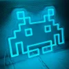 Mad Monkey Space Invaders Neon Logo Lampe Outlet
