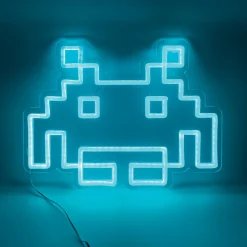 Mad Monkey Space Invaders Neon Logo Lampe Outlet