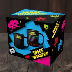 Mad Monkey Space Invaders Thermo Effekt Becher Best
