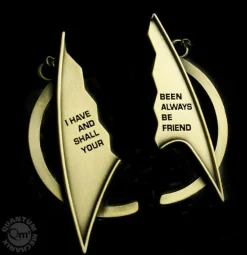Quantum Mechanix Star Trek Freundschaftskette Kirk und Spock New