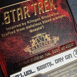 V Sinne Star Trek Klingonen Blut-Gin Sale