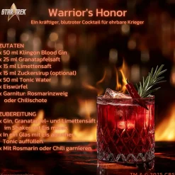 V Sinne Star Trek Klingonen Blut-Gin Sale