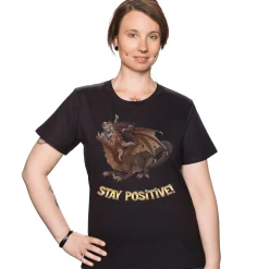 getDigital Stay Positive! Schwarz Outlet