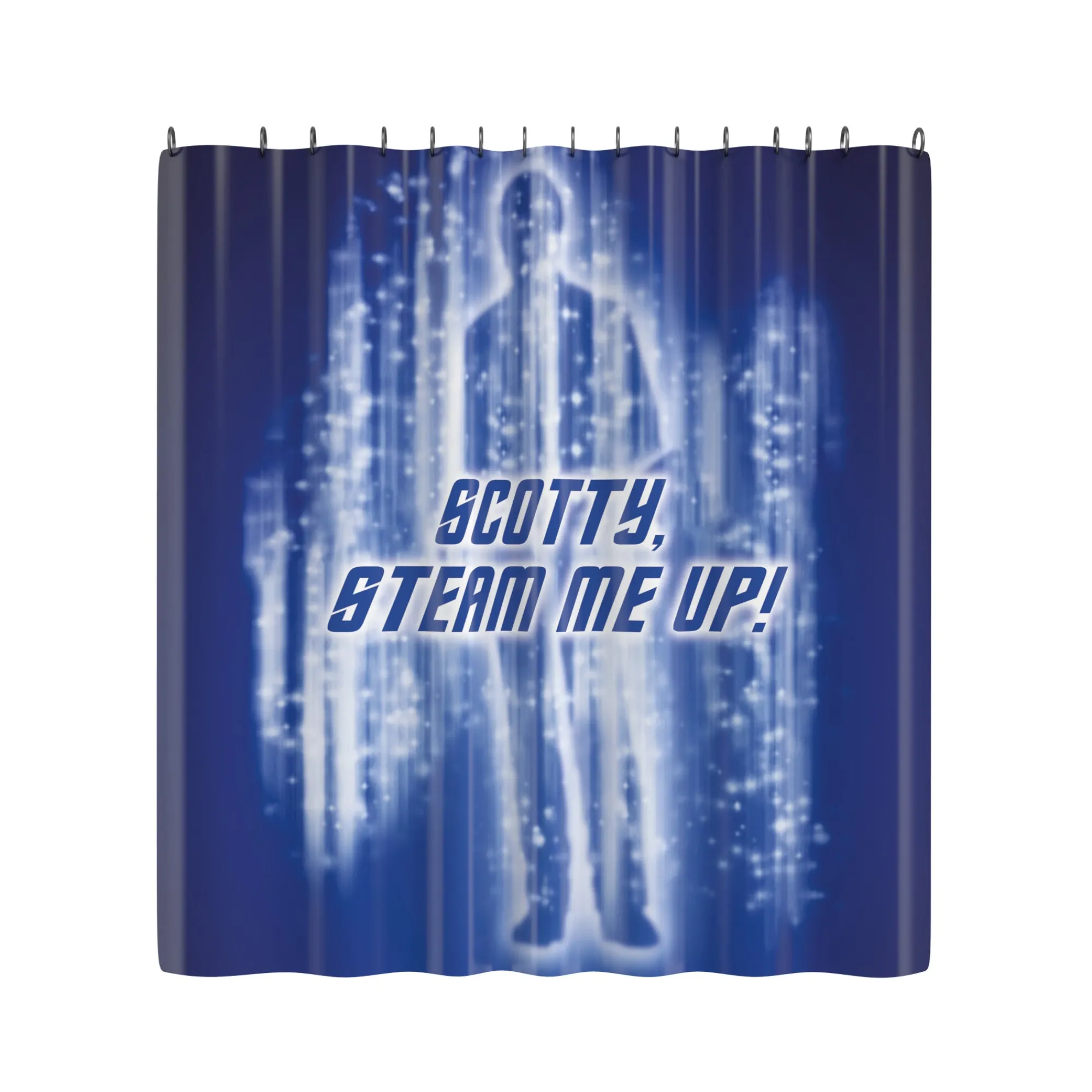 getDigital Steam me up, Scotty Duschvorhang