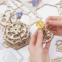 Robotime Sternennacht Mechanische Spieluhr Holzbausatz Discount