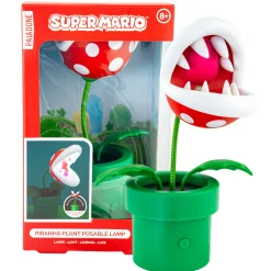 Paladone Super Mario Bewegliche Mini LED Lampe – Piranha Pflanze Hot
