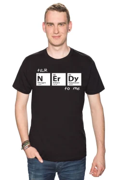 getDigital Talk NErDy to me Schwarz Outlet