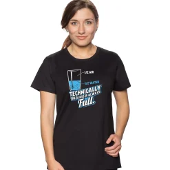 getDigital Technically the glass is always full Schwarz