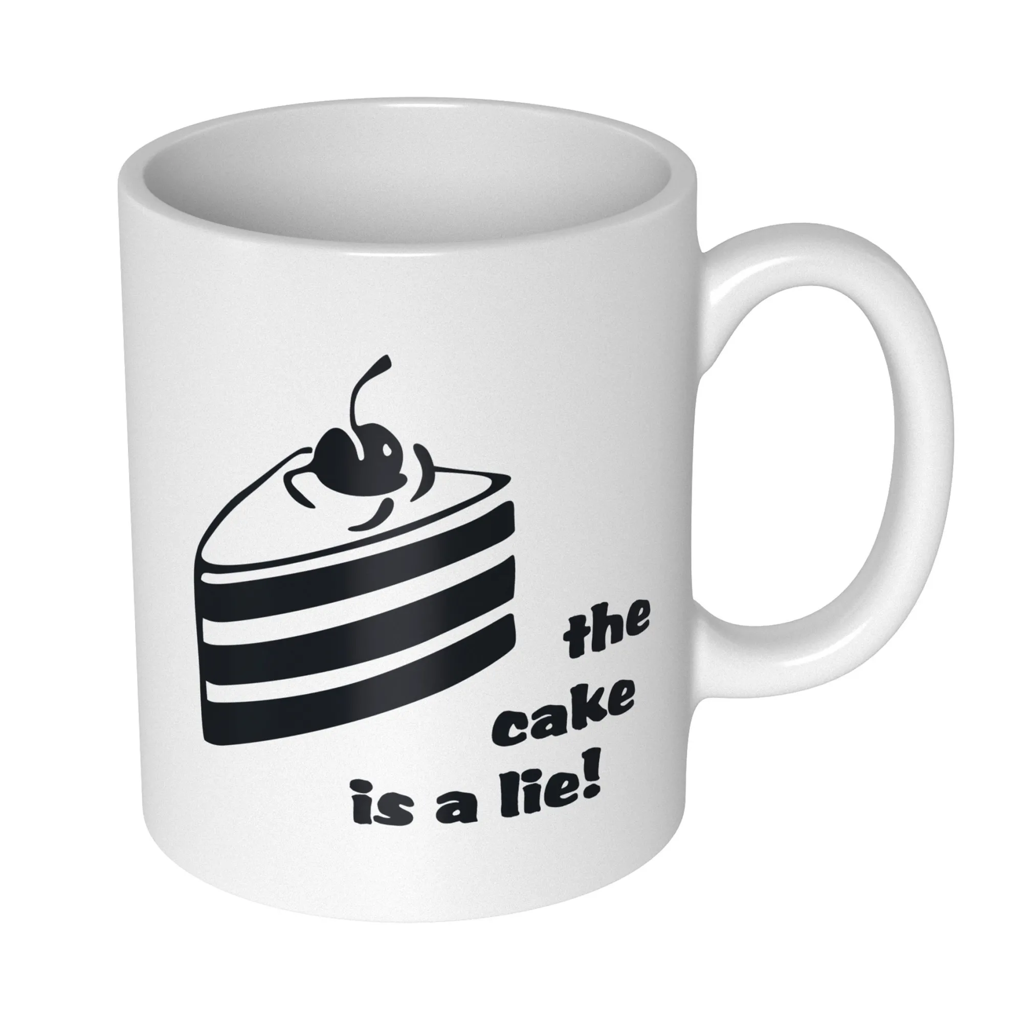 getDigital The Cake Is A Lie Becher Clearance