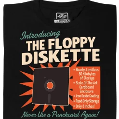 getDigital The Floppy Diskette Schwarz Discount