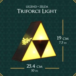 Paladone The Legend of Zelda Triforce Licht mit Projektions-Effekt New