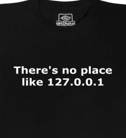 getDigital there is no place like 127.0.0.1 Schwarz Sale