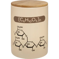 getDigital Vorratsbehälter für Mehl mit chemischen Formeln Best