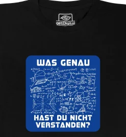 getDigital Was genau hast du nicht verstanden? Schwarz New