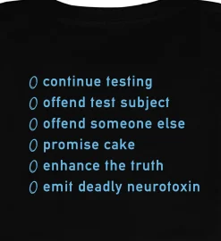 getDigital What would GLaDOS do Schwarz Sale