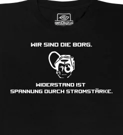 getDigital Wir sind die Borg Schwarz Sale