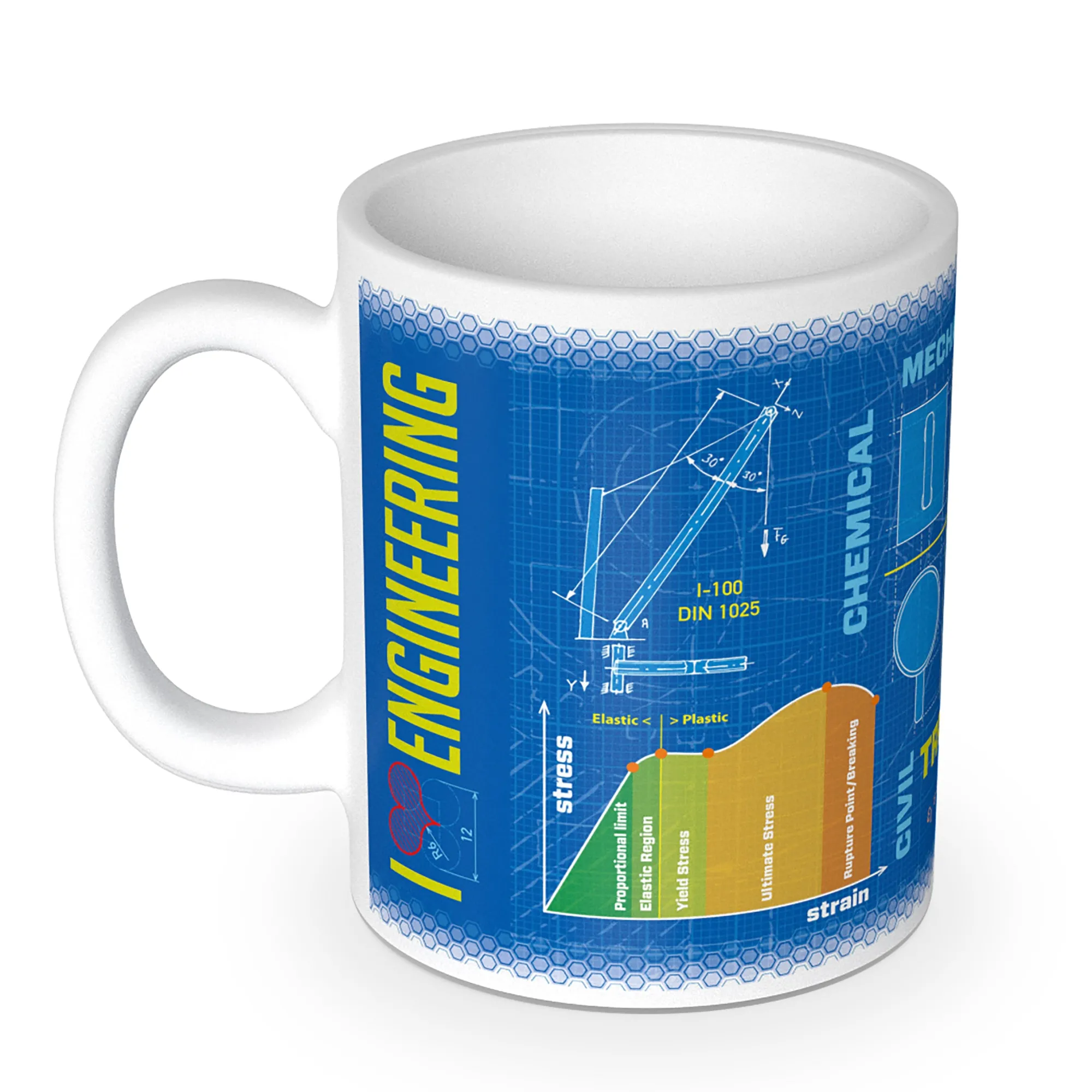 getDigital Wissenschaftsbecher Maschinenbau New