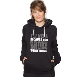 getDigital You broke something Schwarz Hot